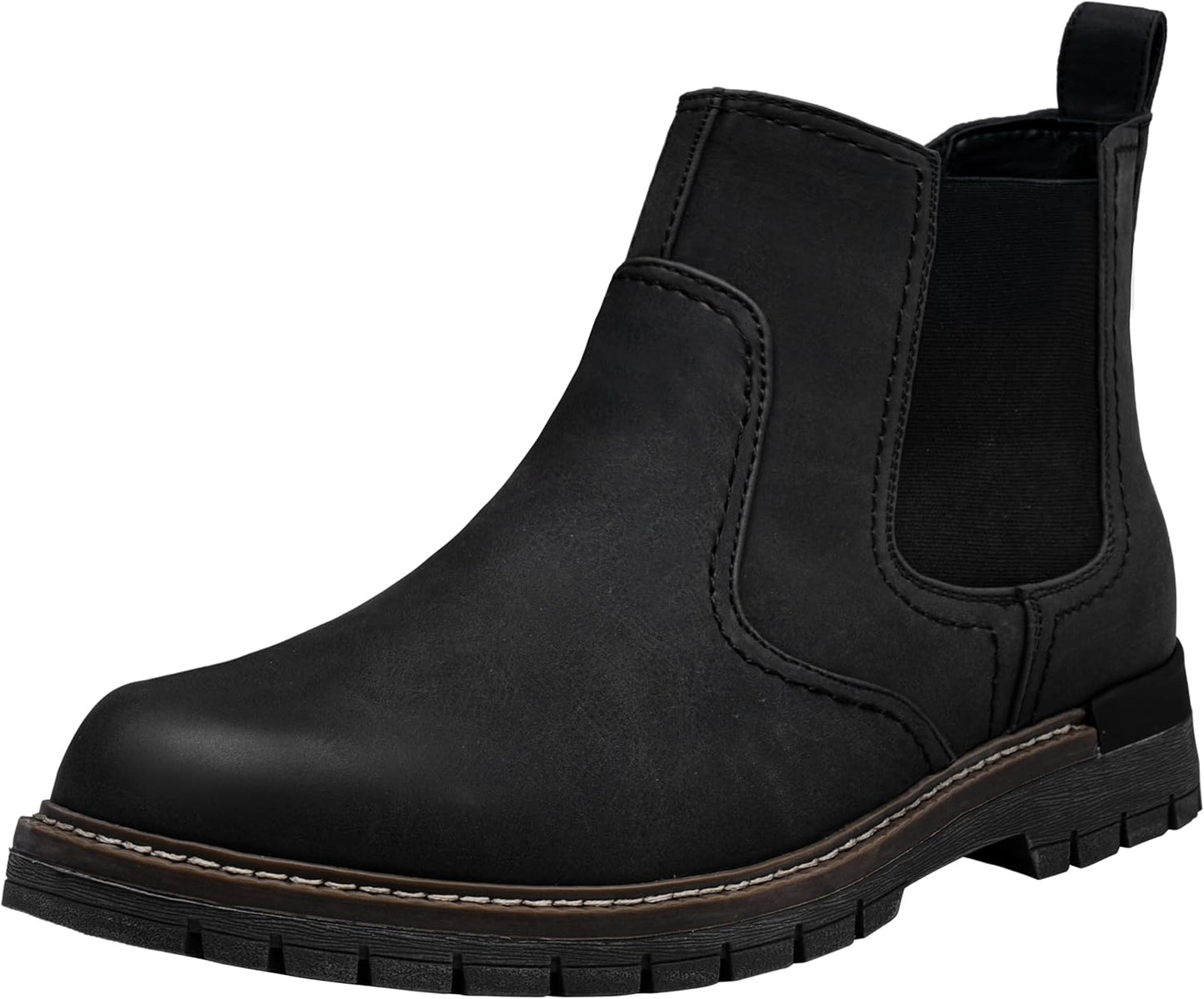 Jousen Chelsea Boots for Men - Lightweight Slip On Casual Style