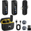 3 in 1 Wireless Lavalier Microphone for Android/Tablets/PC - Clear 48