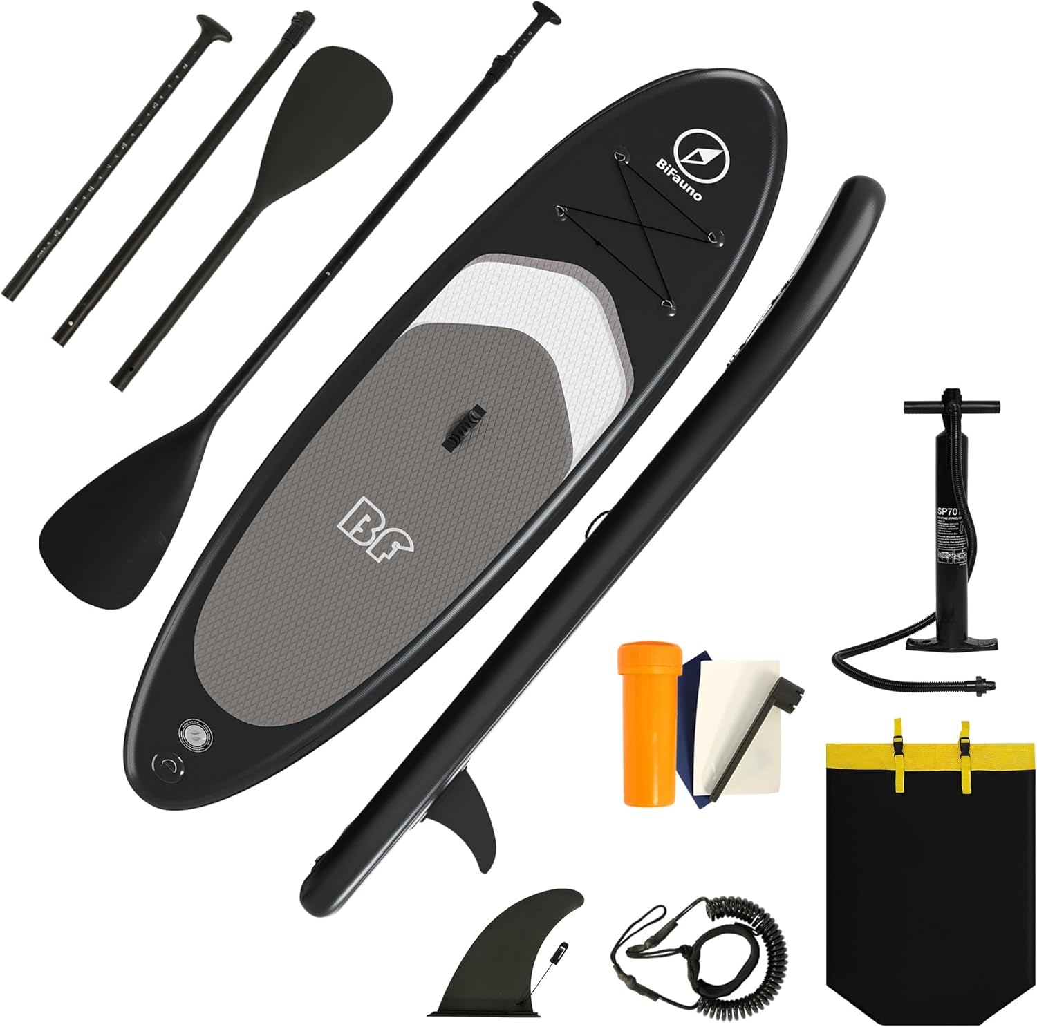 Inflatable Stand Up Paddle Board with Accessories for Adults