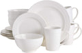Amelia Court 16 Piece Dinnerware Set - Timeless White Porcelain