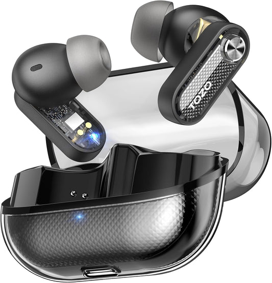 TOZO Hybrid ANC Earbuds: Enhanced Sound, Smart Calls