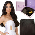 Fshine Genius Weft Sew in Human Hair Extensions 22in - Natural Volume