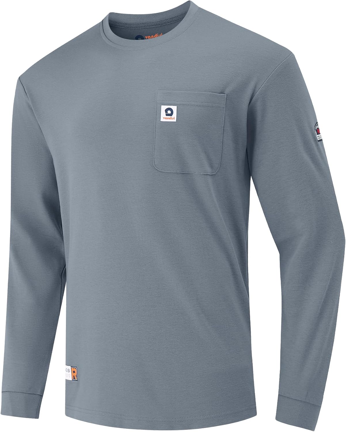 FR Shirts for Men 100% Cotton Lightweight Flame Resistant Wear