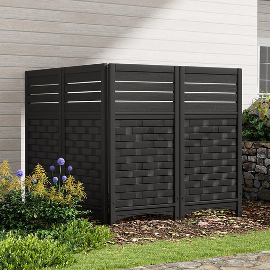KINYING Air Conditioner Fence Privacy Screen for Outdoor Use