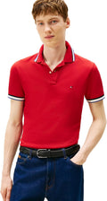 Men's Short Sleeve Slim Fit Polo with Organic Cotton Stretch