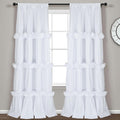 Thermal Insulated Blackout Window Curtains 54 in x 84 in - Cottage