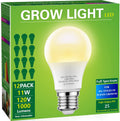 Briignite Grow Light Bulbs A19 Full Spectrum Grow Light - Natural