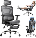 Ergonomic Office Chair Breathable Mesh with Adaptive Lumbar Support