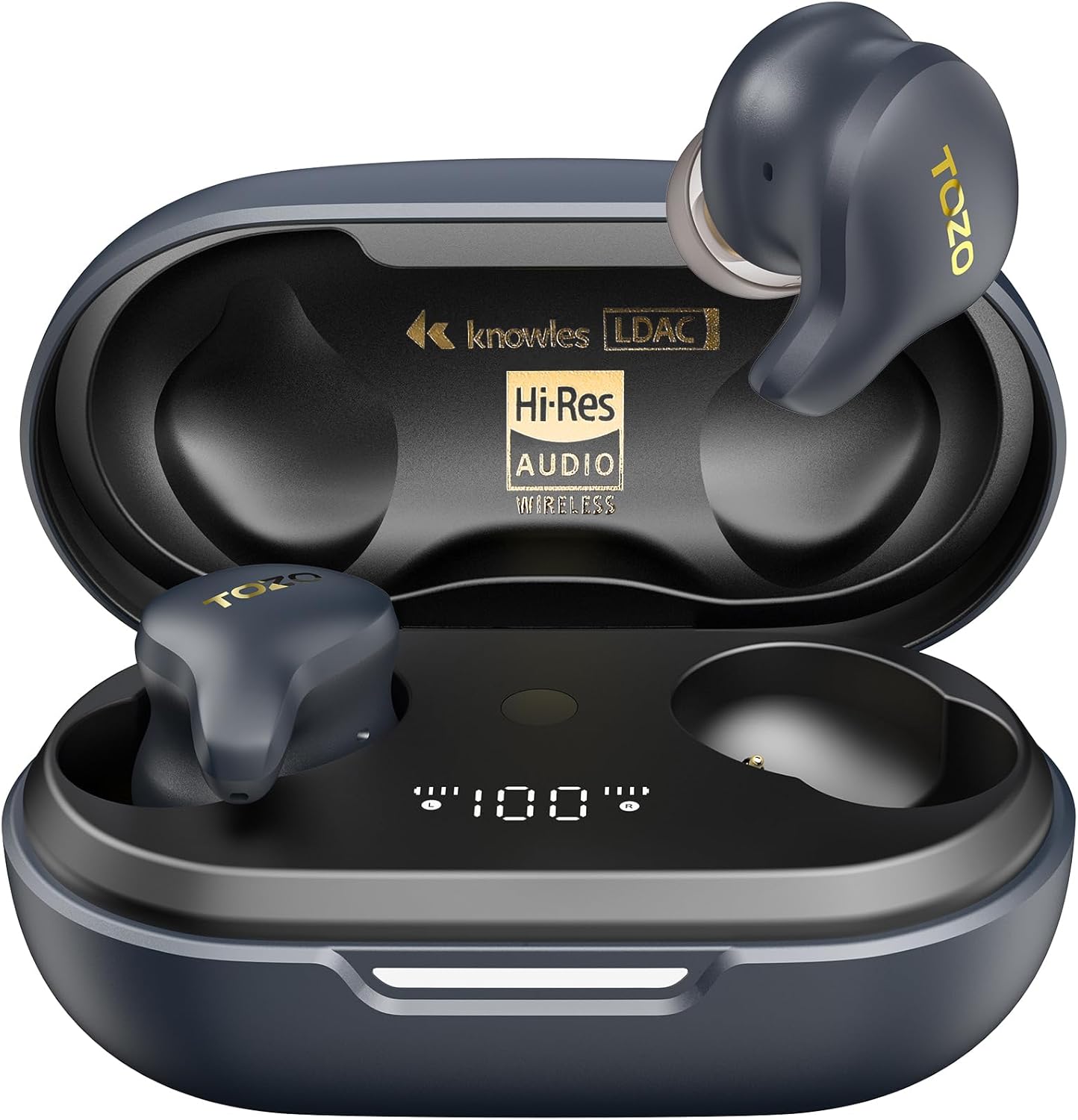 TOZO Golden X1 Wireless Earbuds: Hi-Res Audio & Noise Cancellation