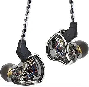 CCZ Warrior Stage Wired Earbuds with 3BA 1DD Hybrid Drivers