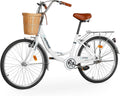 Outroad Beach Cruiser Bike 24/26 in Commuter Bicycle - Comfortable