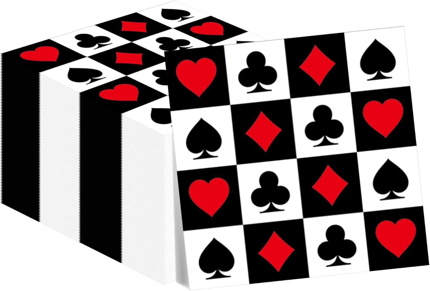 Texas Holdem Casino Party Napkins Set by Jajajuegos