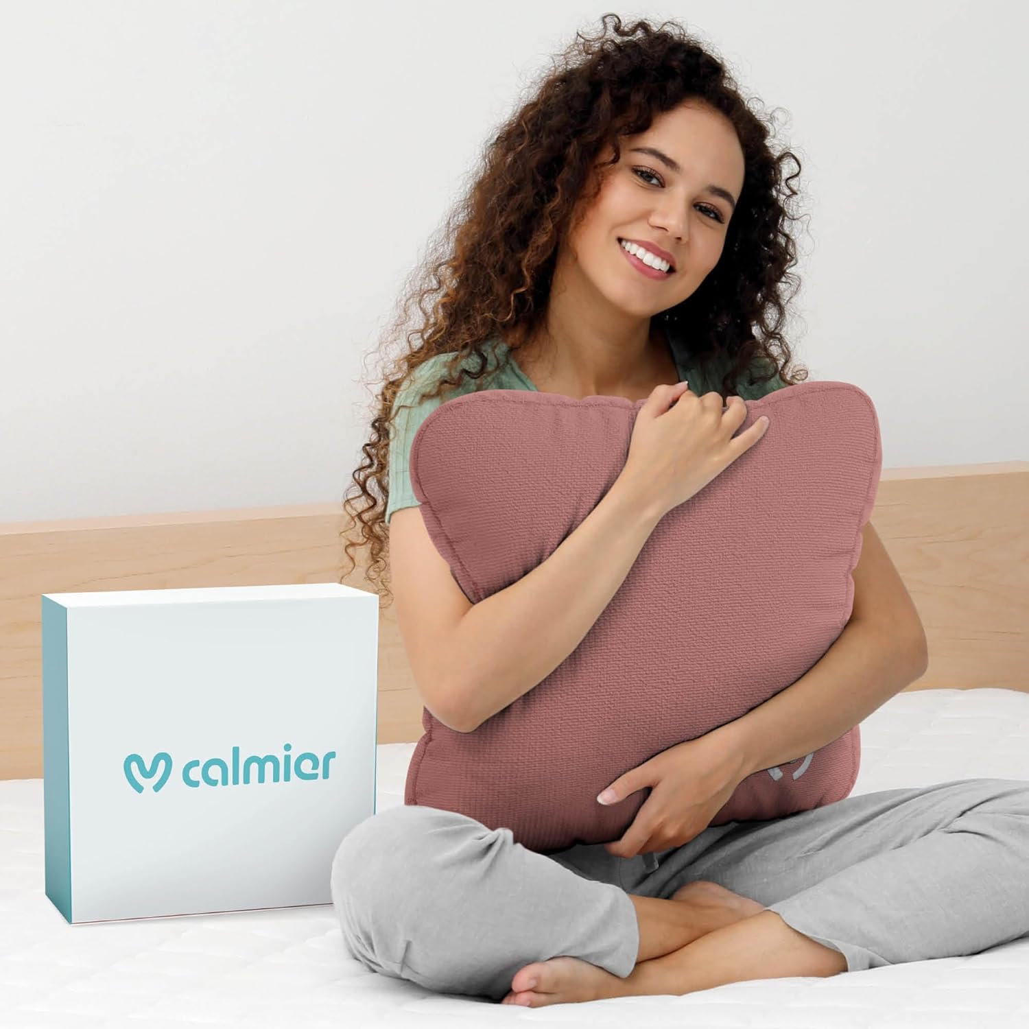 Calmier 6 lb Sensory Weighted Pillow - Deep Relaxation