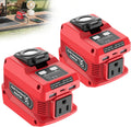 220W Portable Power Inverter Compatible with Milwaukee 18V Battery