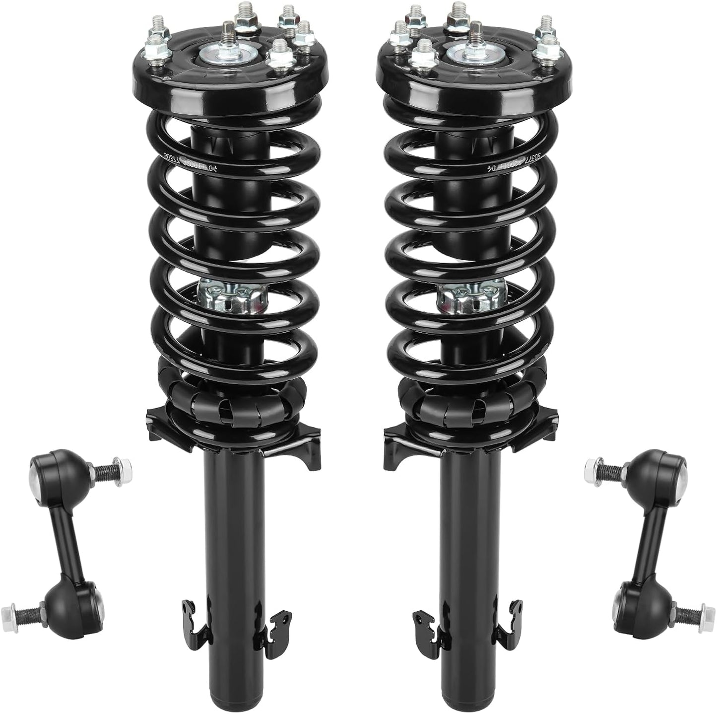 Front Strut Assembly & Sway Bar Links for Honda Accord 2008-2012