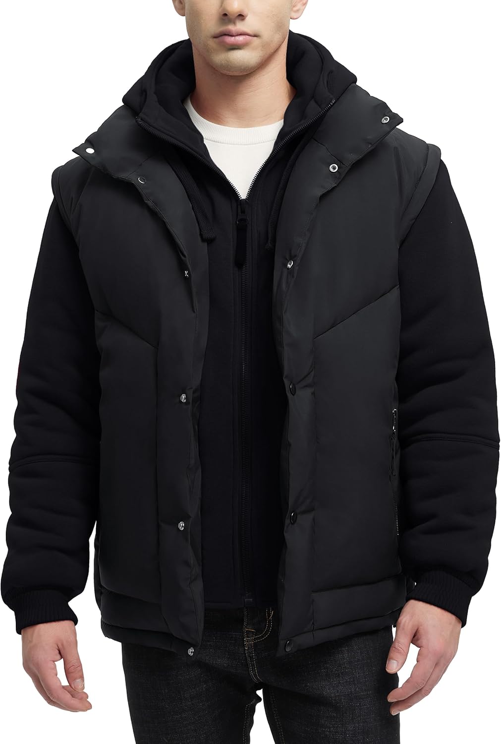 Water Resistant Winter Coats For Men - Warm Insulated Jackets