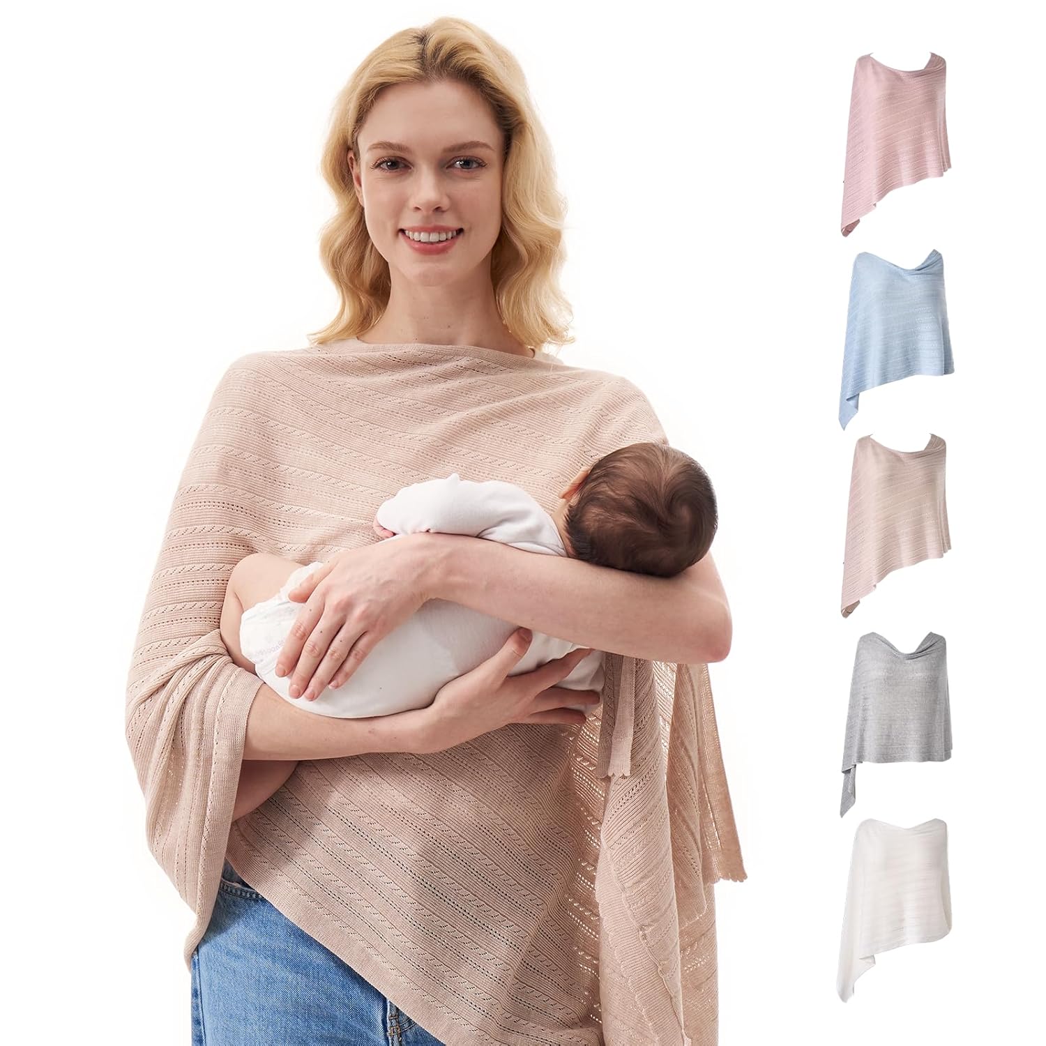 Momcozy Ultra-Light Nursing Cover for Breastfeeding Comfort