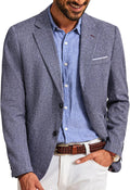 PJ PAUL JONES Mens Casual Sport Coat Two-Button Lightweight Blazer fit