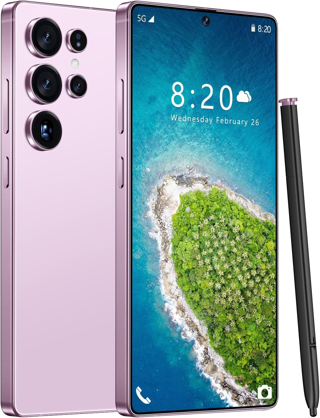 Huness I25 Ultra Unlocked Phone with 7000mAh Battery and Pen