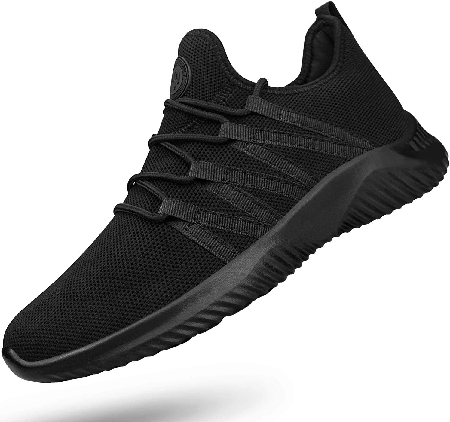 Feethit Mens Slip On Running Shoes - Breathable Lightweight Sneakers