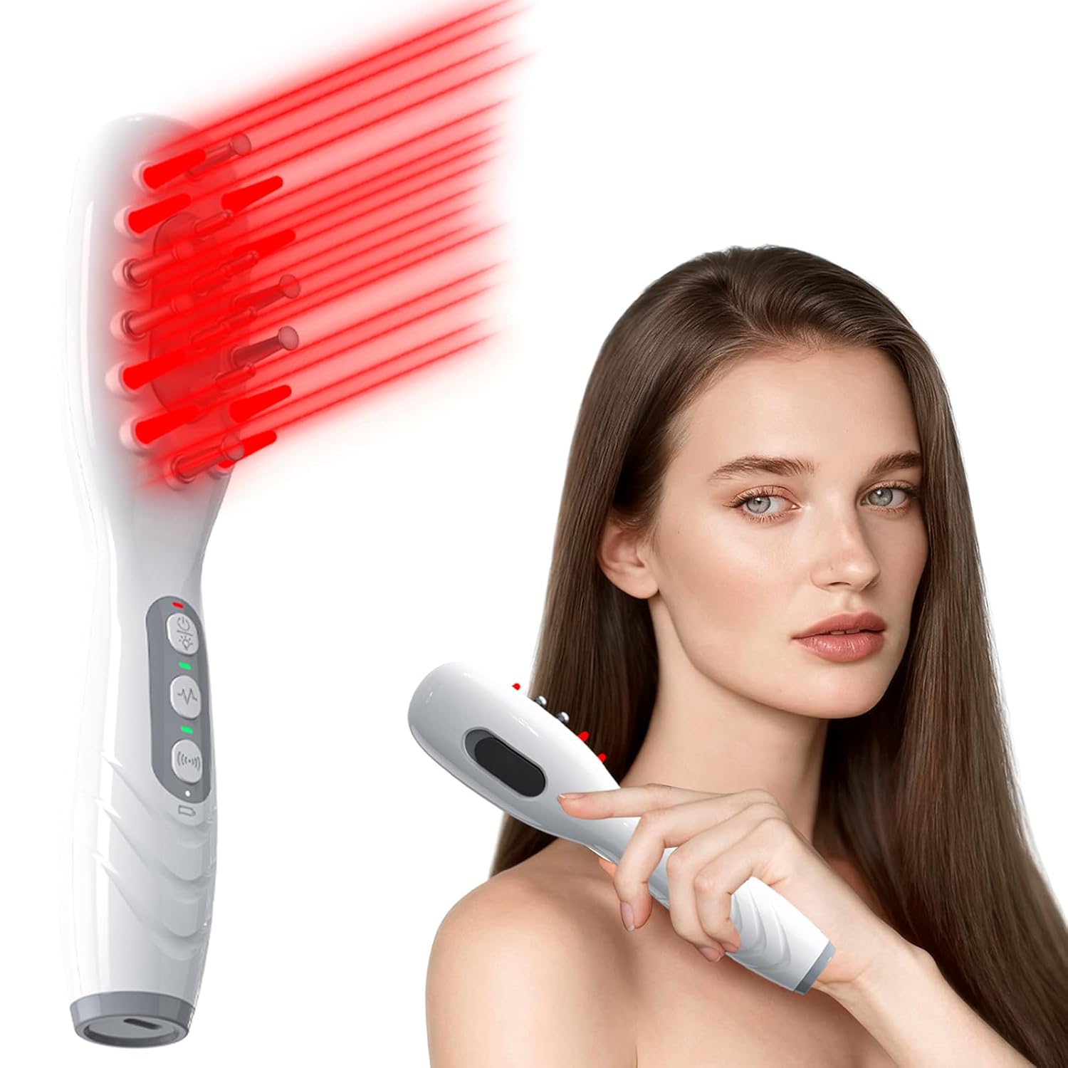 Laser Therapy Hair Growth Comb for Restoring Confidence