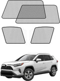 Car Window Shades for Toyota RAV4 (2019-2025) - 4 Pack Sunshade