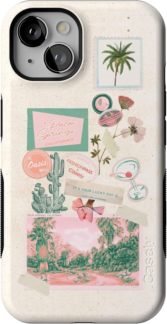 Casely iPhone 13 Case - Vintage Vacay Bold Protection Design