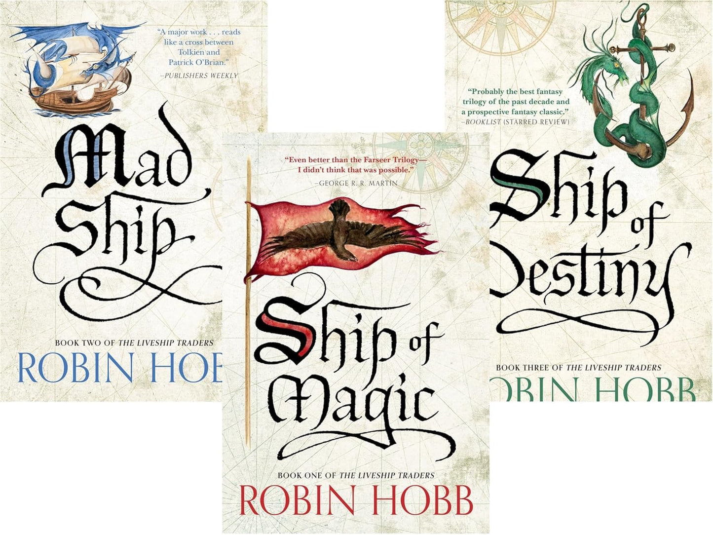 The Liveship Traders Trilogy 3 Books Collection Set by Robin Hobb
