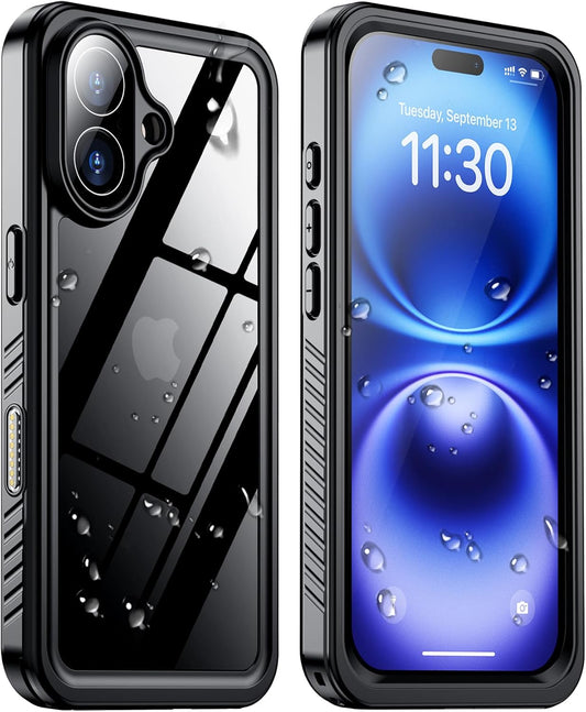 IP68 Waterproof iPhone 16 Case with Full Body Protection