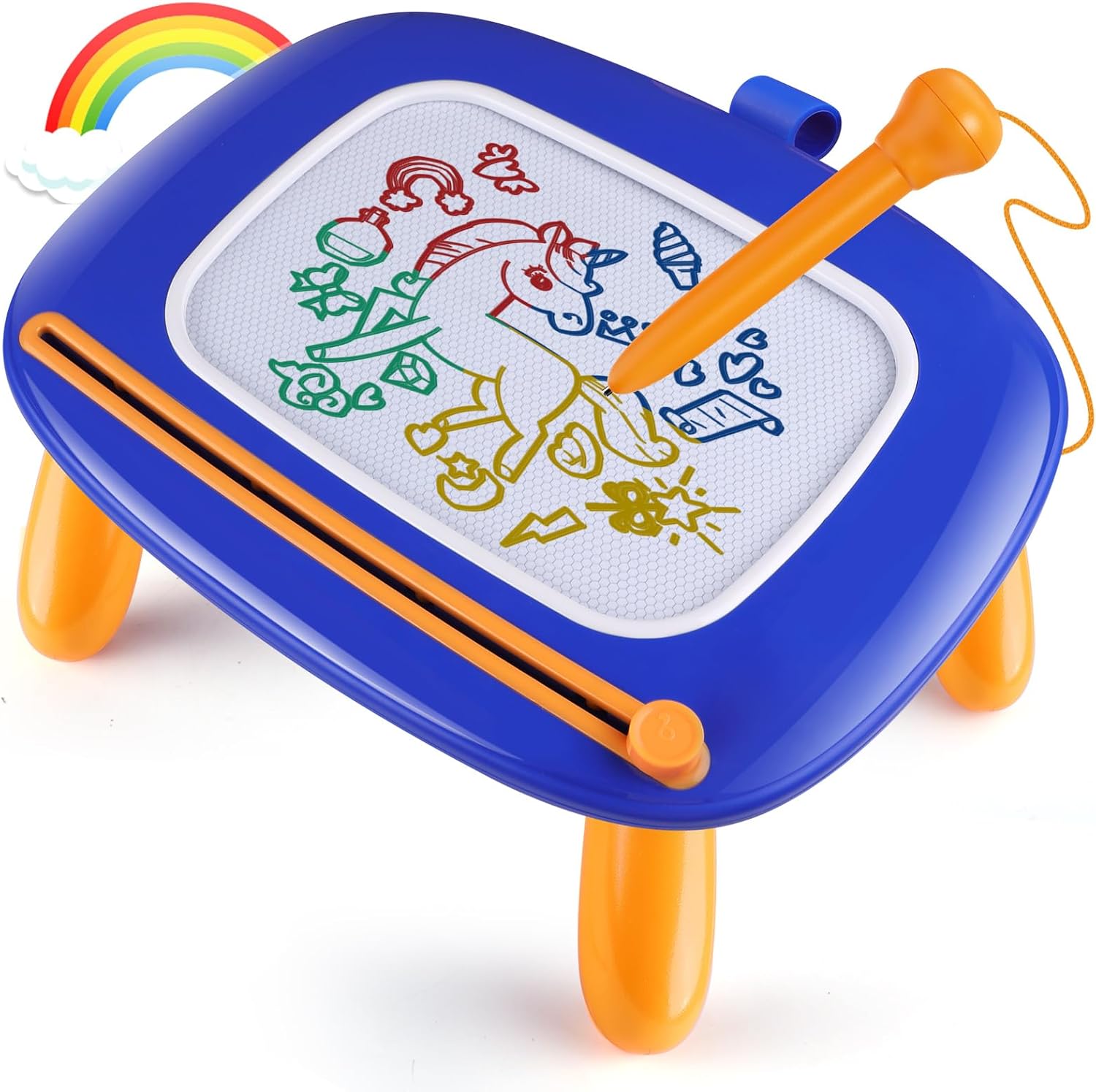 Interactive Magnetic Doodle Board - Educational Fun for Toddlers