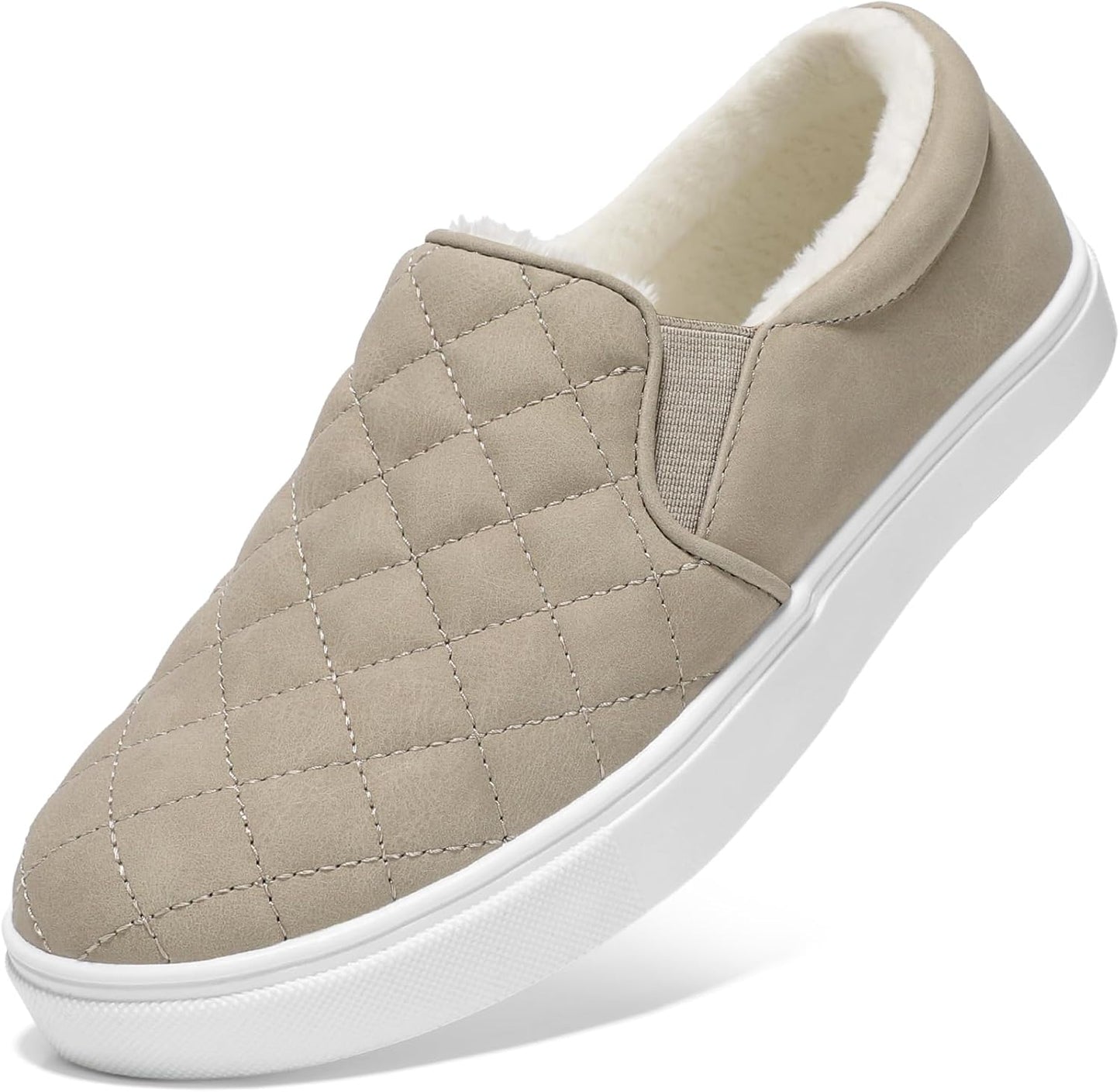 STQ Loafers for Women: Memory Foam Slip On Sneakers for Comfort