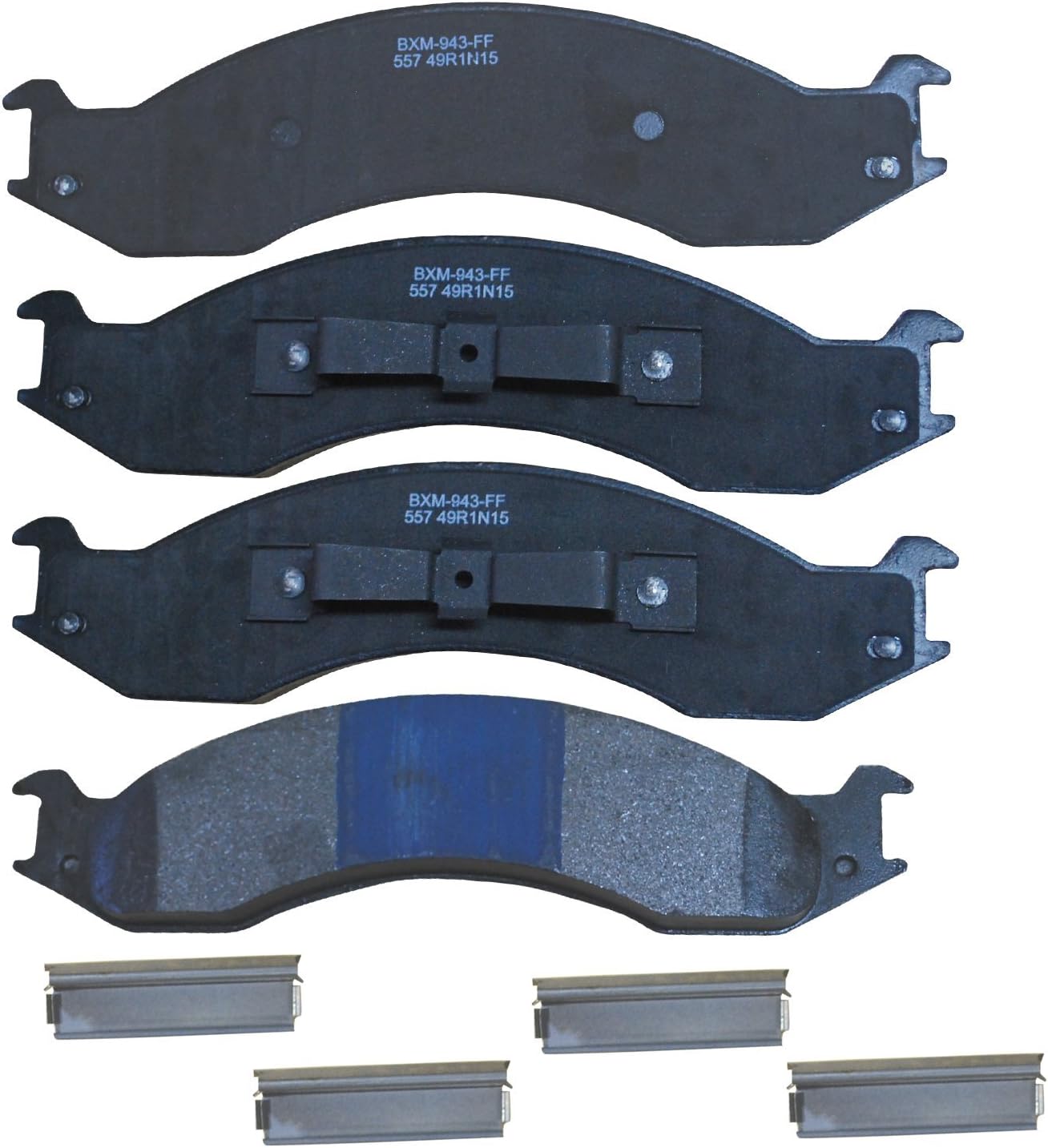 Bendix Premium SBM557 Semi-Metallic Brake Pads for Ford E-Series