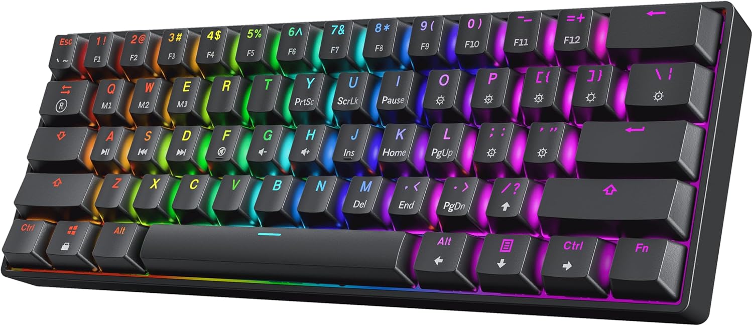 HK GAMING GK61HE 60% Magnetic Mechanical Gaming Keyboard Review