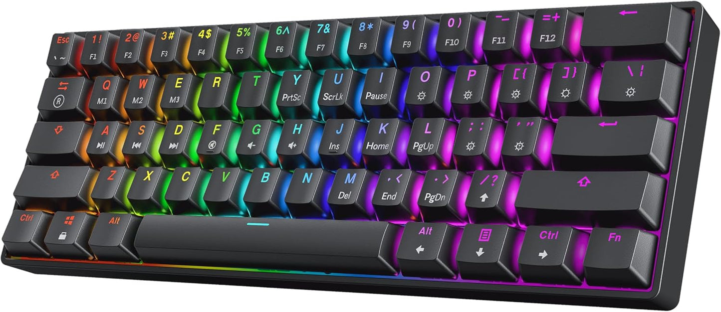 HK GAMING GK61 60% v3 Hotswap Mechanical Gaming Keyboard Review