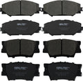 Front and Rear Ceramic Brake Pads Set for 2013-2018 Toyota RAV4 XLE