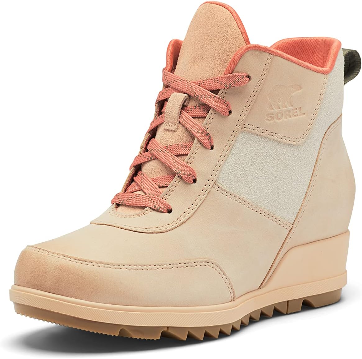 Sorel Evie Sport Bootie: Waterproof Wedge Ankle Sneaker