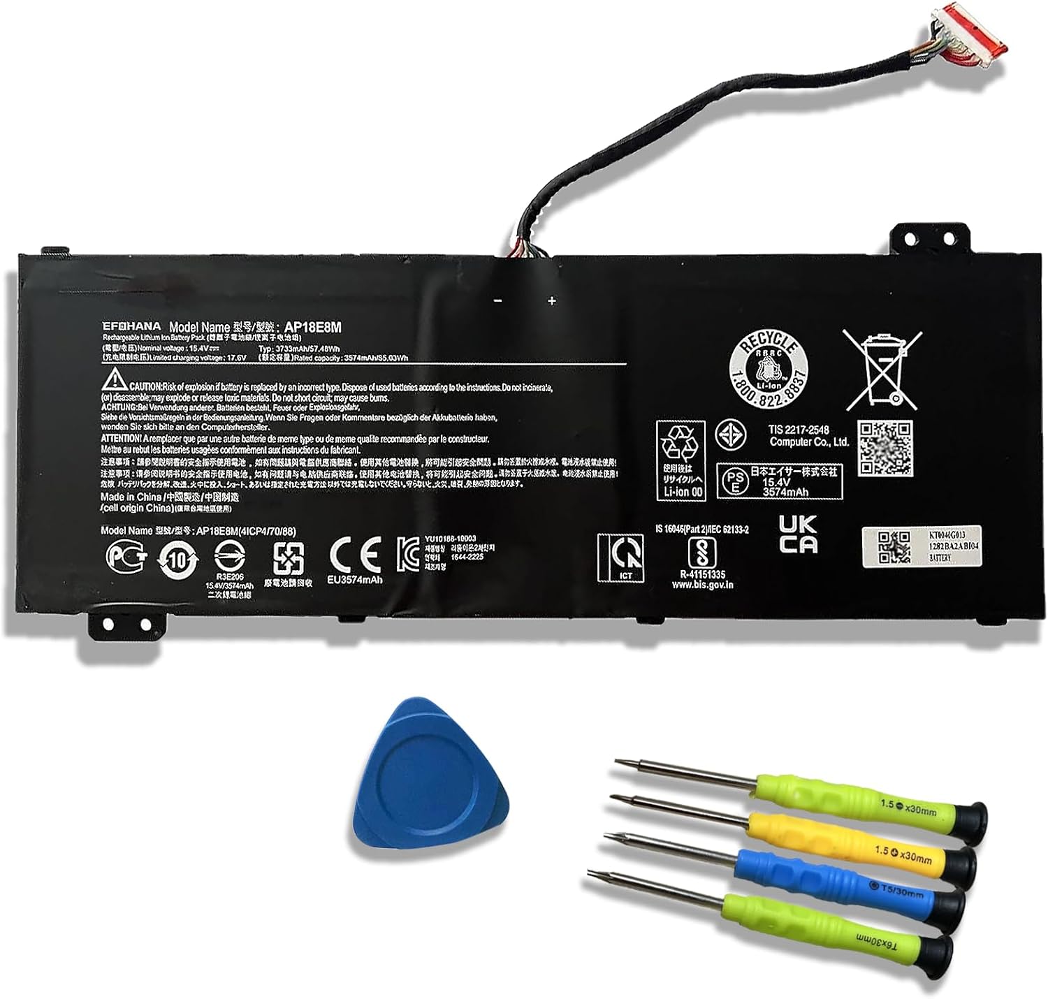 AP18E8M Battery for Acer Nitro 5 and Predator Helios 300