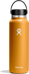Hydro Flask Water Bottle 40 Oz Insulated Stainless Steel Wide Mouth