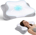 Cervical Neck Pillow for Pain Relief - Cooling Ergonomic Neck Support