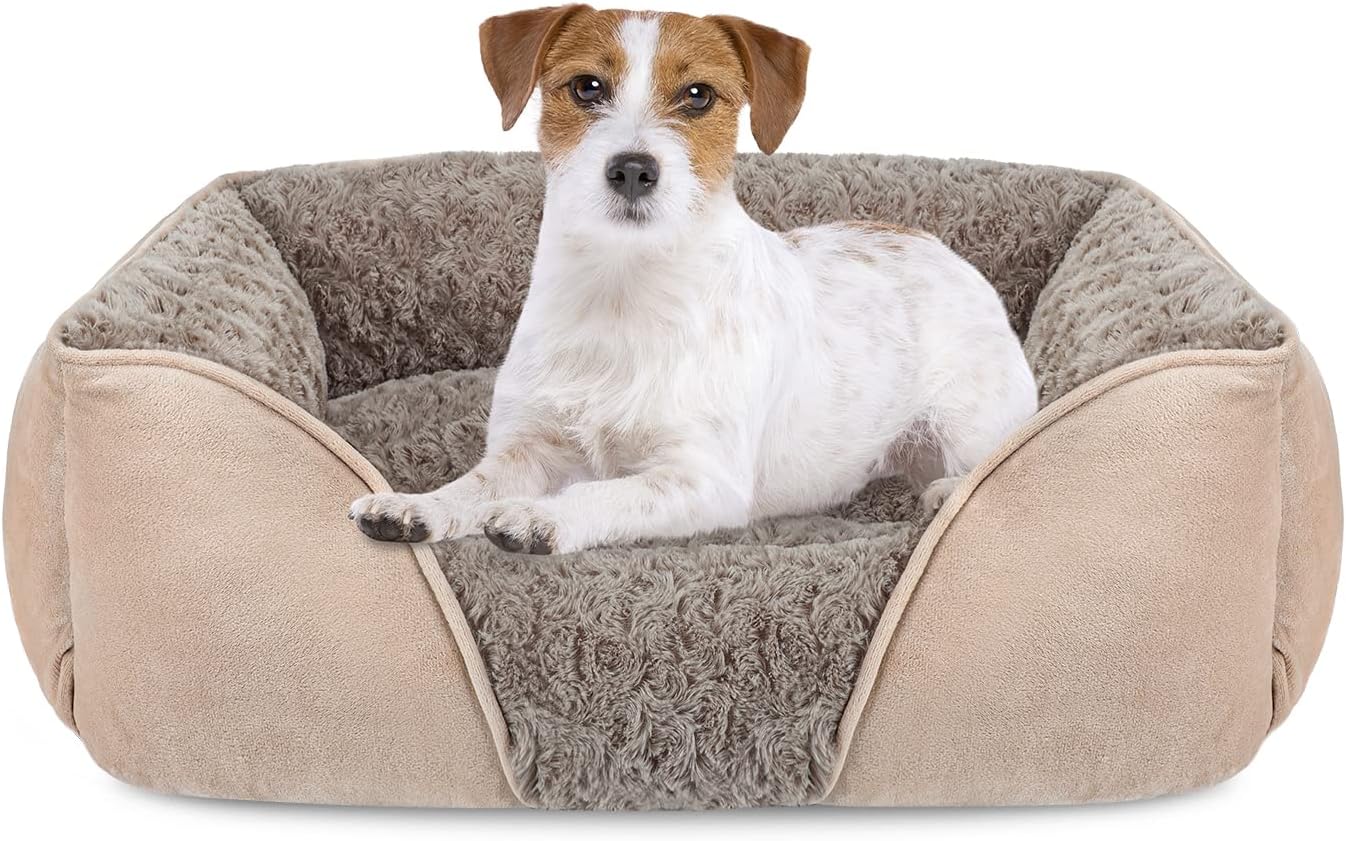 INVENHO Medium Dog Bed - Orthopedic, Washable, Soft & Durable