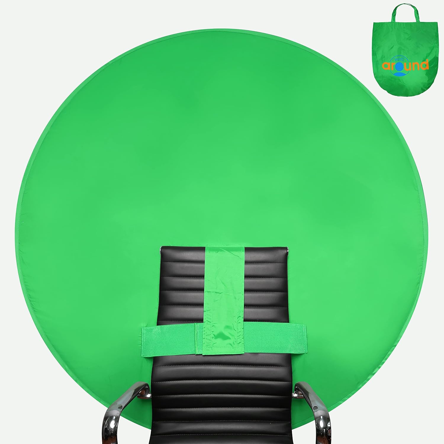 Webaround Big Shot 56in Green Portable Webcam Backdrop Review