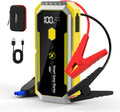 Car Jump Starter 5000A Portable Battery Pack - Powerful 26800mAh