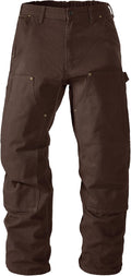 Soojun Men's 13.5 oz Heavyweight Work Pants - Durable Double Knee This