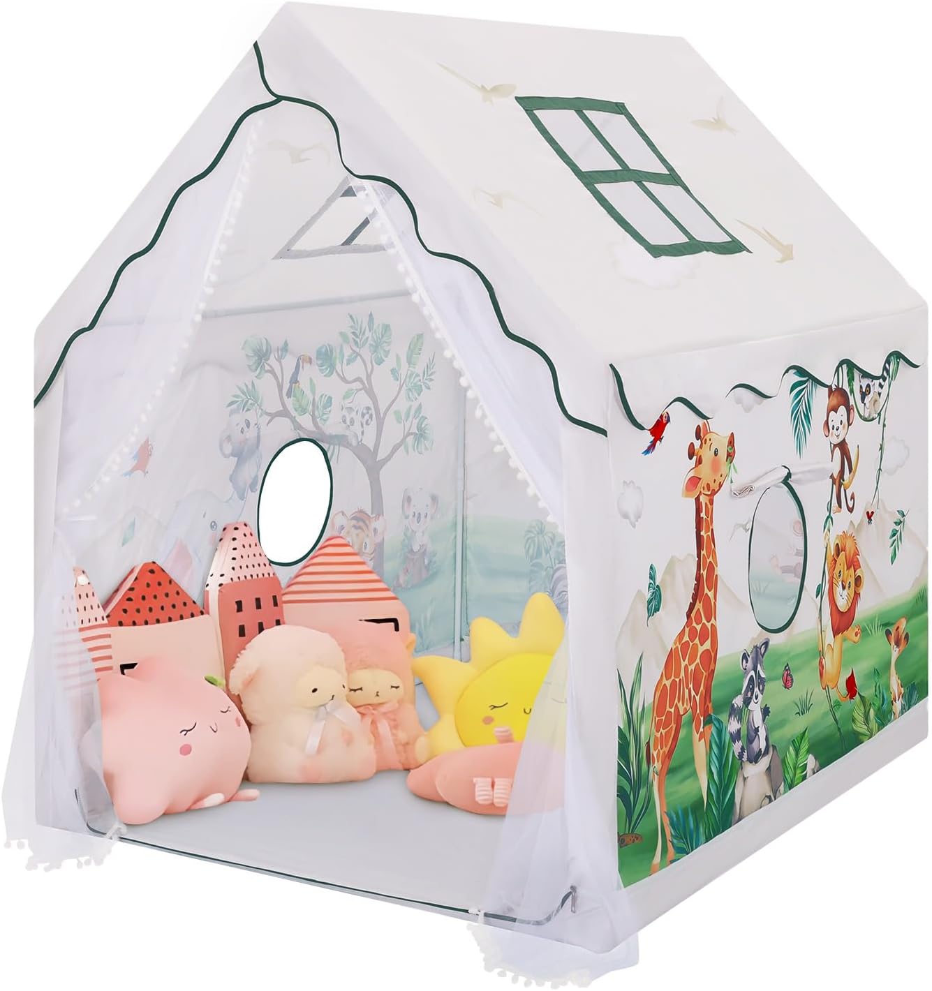 Kids Tent Toddler Playhouse for Boys Girls - Large & Foldable