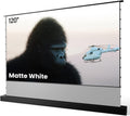 AWOL VISION 120 Motorized Projector Screen: 170 4K/8K View, Indoor/Outdoor