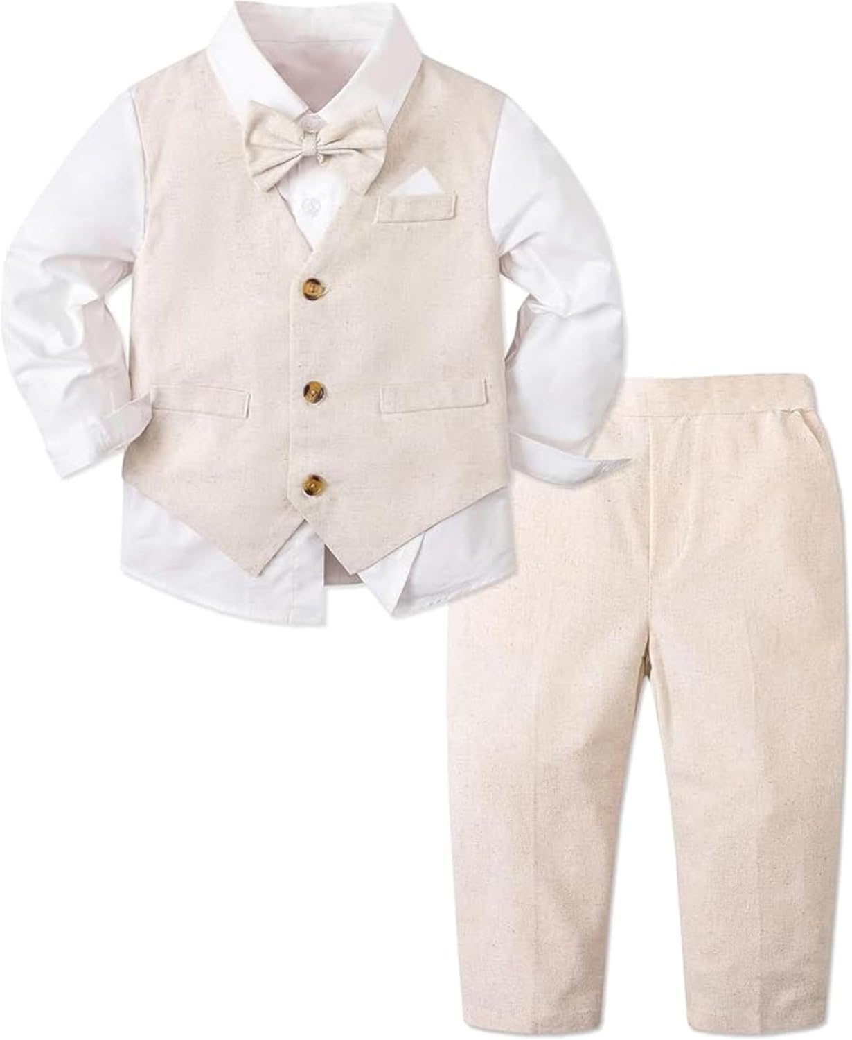 SANGTREE Baby Boys Toddler Gentleman Formal Outfit Set for Kids