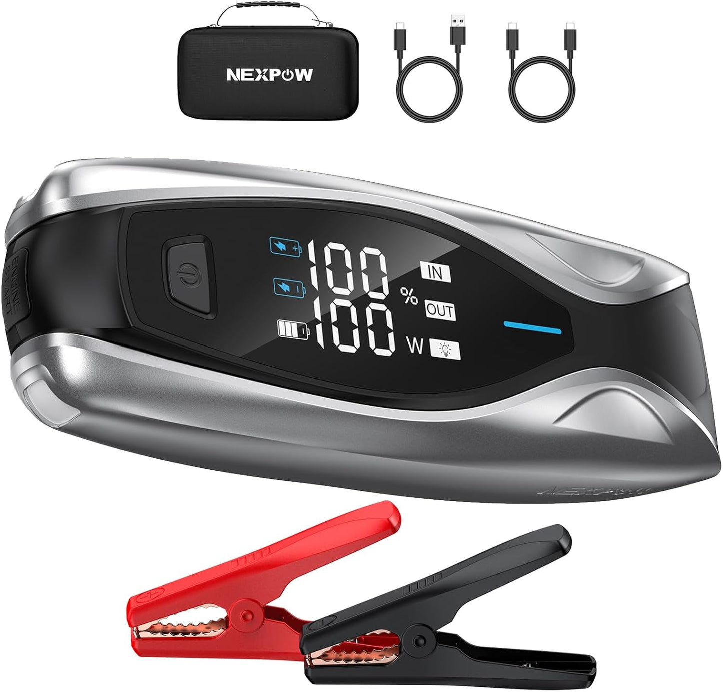 NEXPOW X7 6000A Jump Starter - Lightning Fast Charging