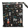 Wet Bag Baby Cloth Diaper Nappy Bag Reusable Washable - Two Zippered