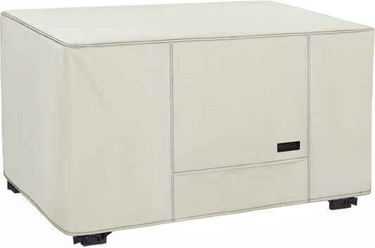 NettyPro Fire Pit Cover Rectangular 52 inch Waterproof Heavy Duty