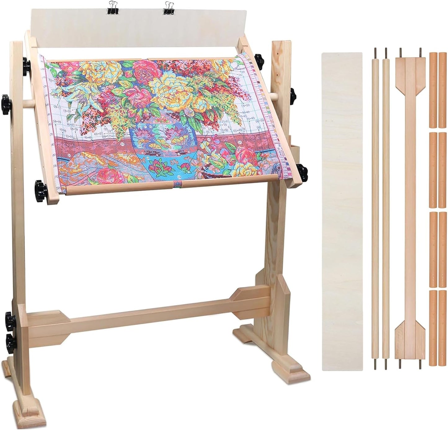 Adjustable Embroidery Stand for Cross Stitch and Needlework
